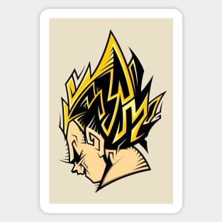 Vegeta SSJ Sticker